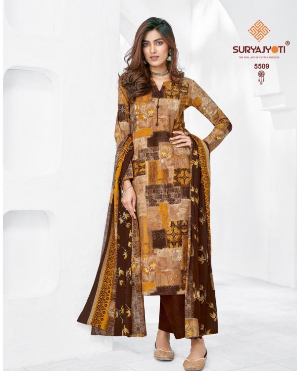 Suryajyoti Trendy Cotton Vol-55 Cotton Designer Excluisve Dress Material